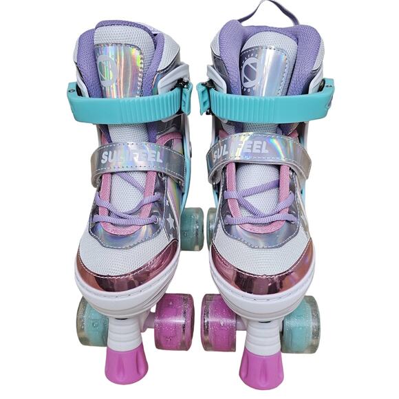 Sulifeel Rainbow Unicorn Roller Skates Medium New - Picture 4 of 14